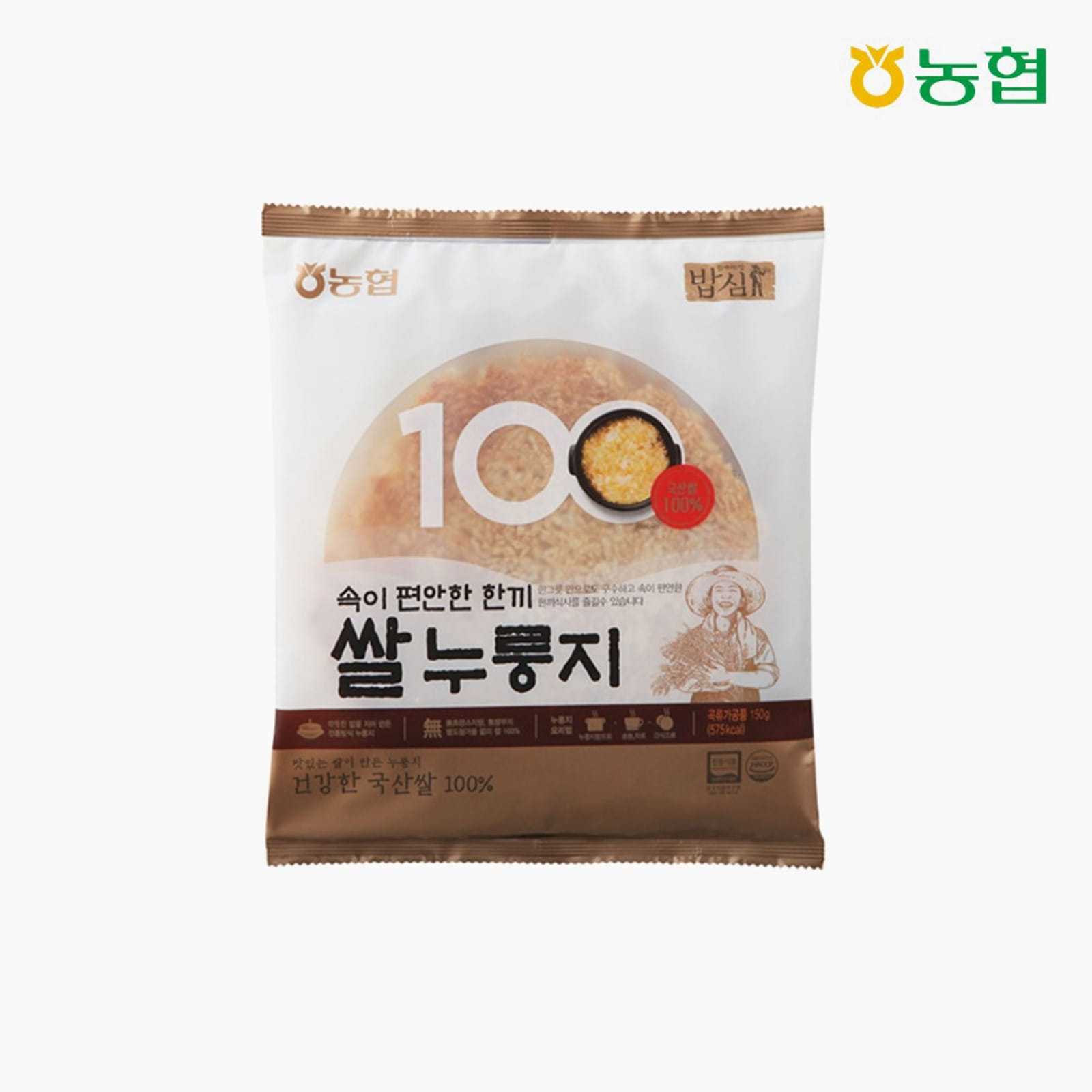 농협 라이블리 LYVLY, [농협식품] 밥심 쌀누룽지 150g