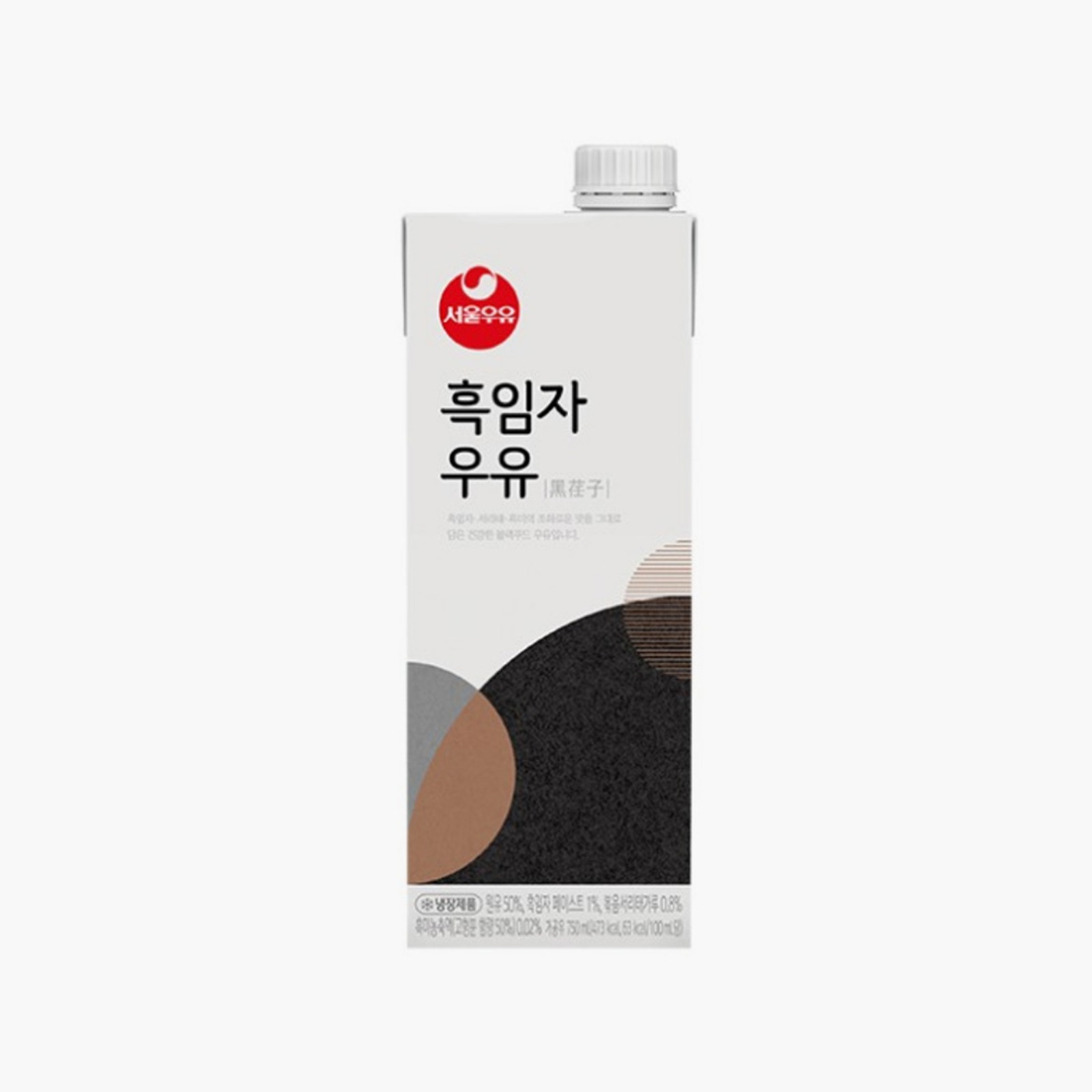 농협 라이블리 LYVLY, [농협 라이블리]] 서울우유 흑임자 우유 750ml