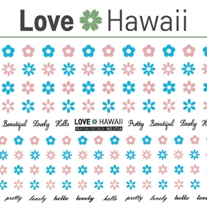 [lovehawaii]러브하와이 워터데칼 스티커 NO171A