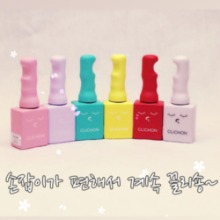 끌리숑젤 세계최초 특허 높이조절 그립캡 컬러젤 10ml x 개봉박두 6종세트