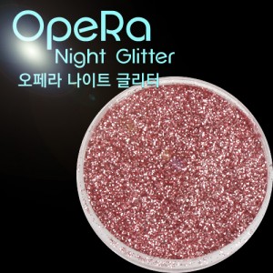 OpeRa 나이트 글리터 08 레드빈/네일아트손톱재료매니큐어페디가루글리터