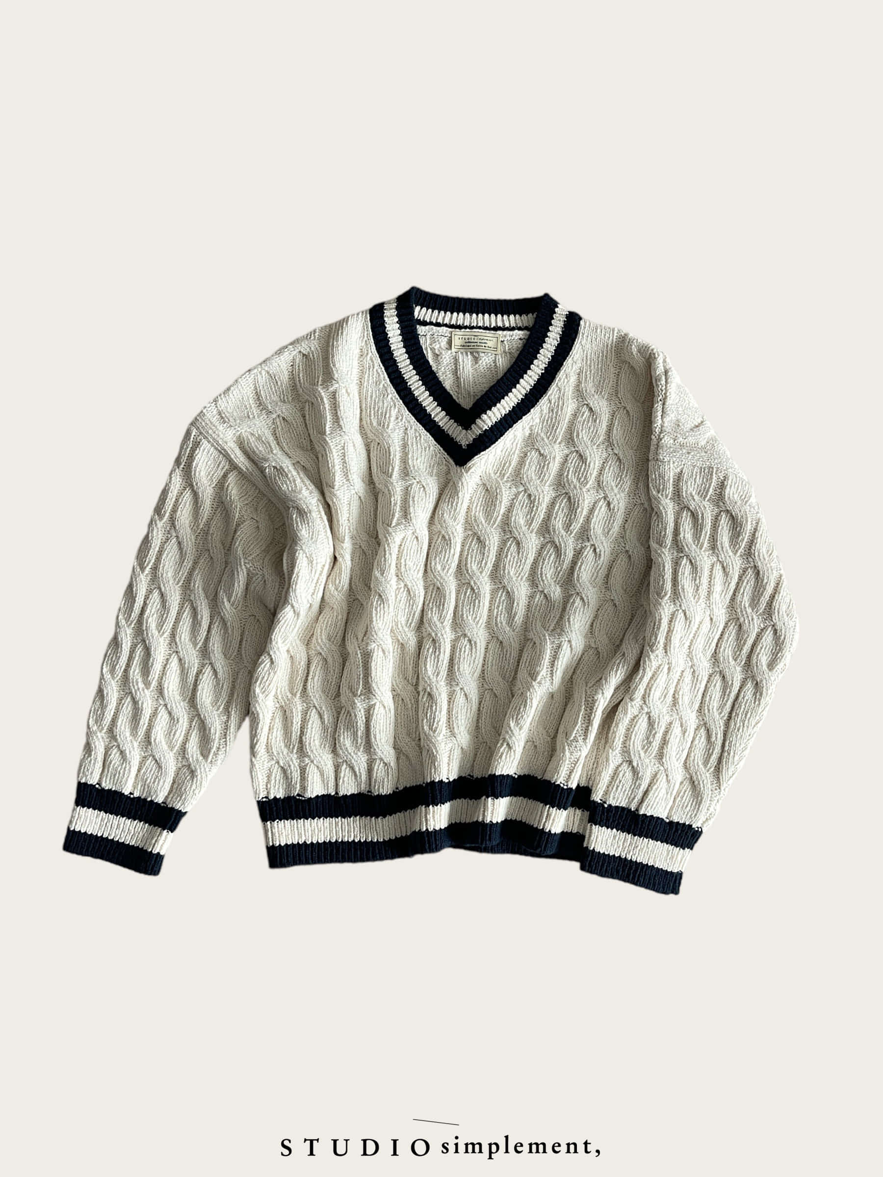 Academie Cable Sweater