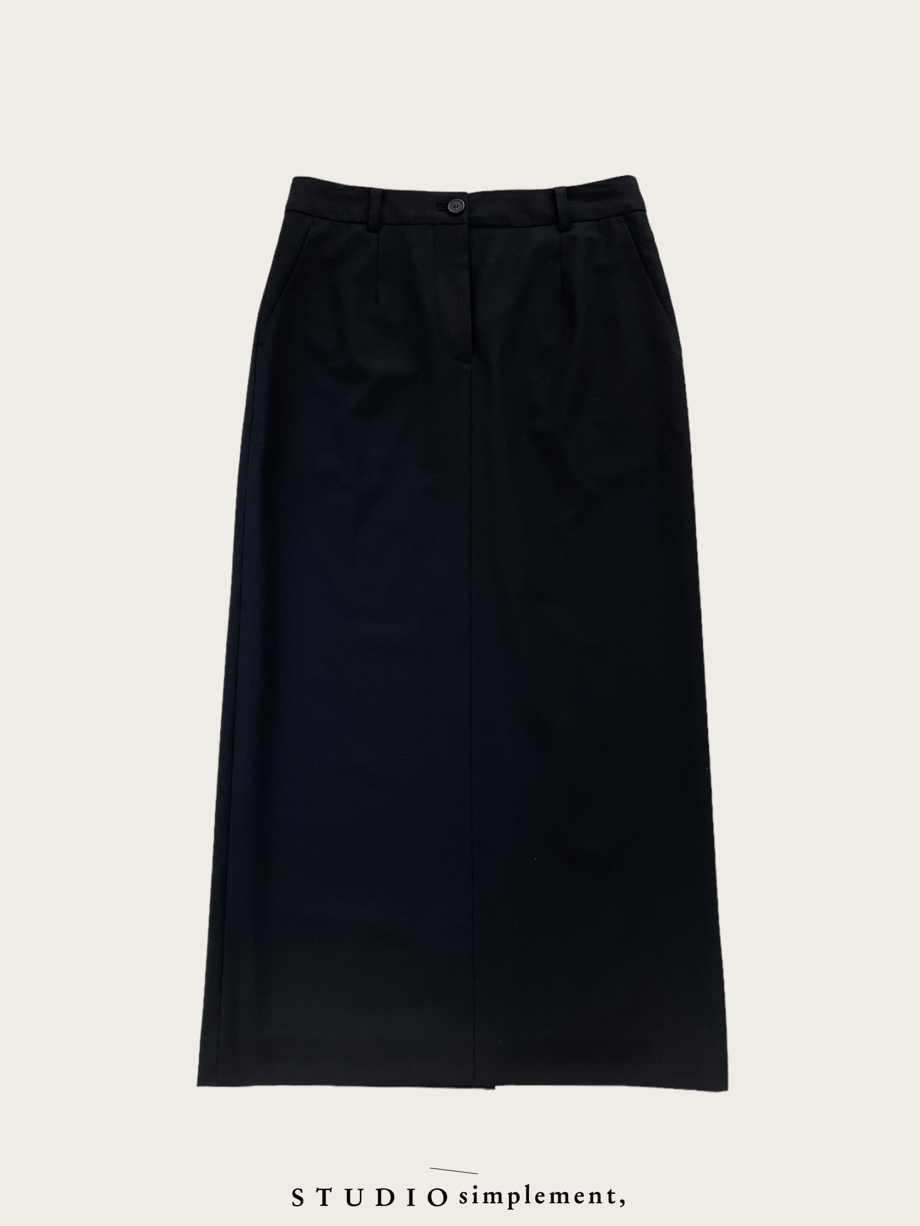 Oliver Black Long Skirt