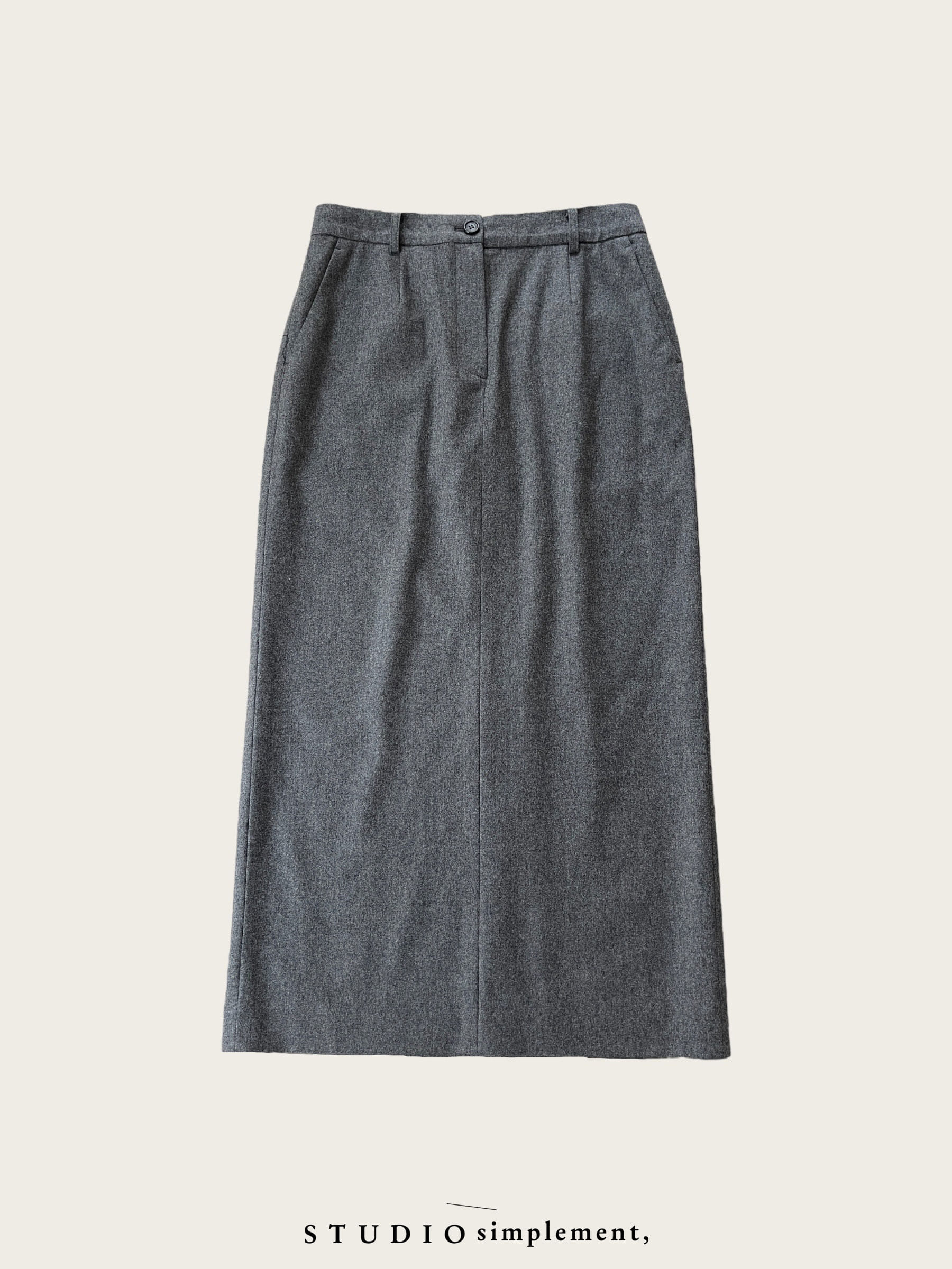 Oliver Long Skirt (gray) Ver.2