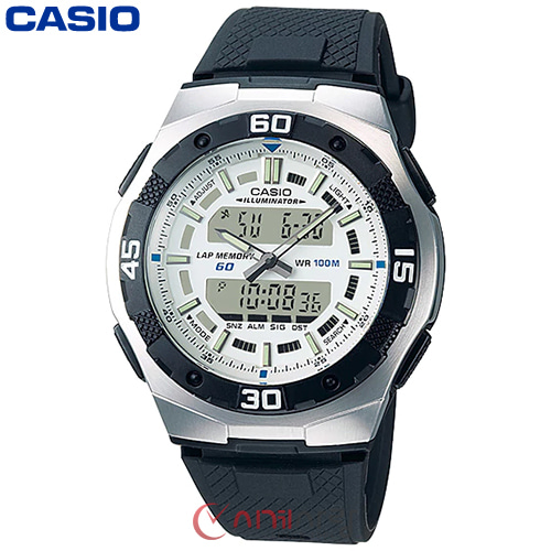 카시오 AQ-164W-7A 남성 손목시계 (군인)