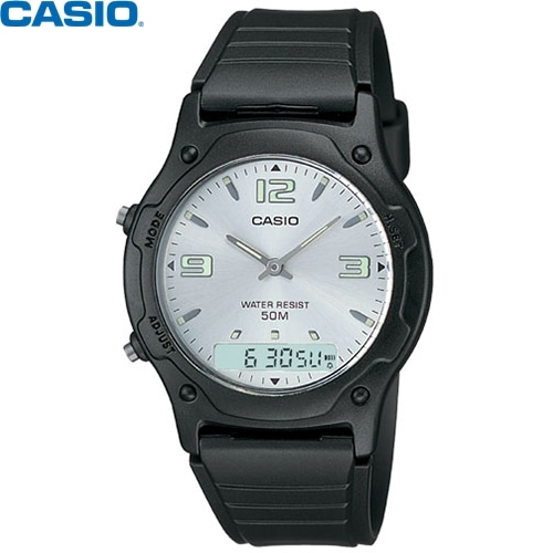 카시오 AW-49HE-7A 남자 여자 시계 손목 학생 스포츠 방수 전자 디지털