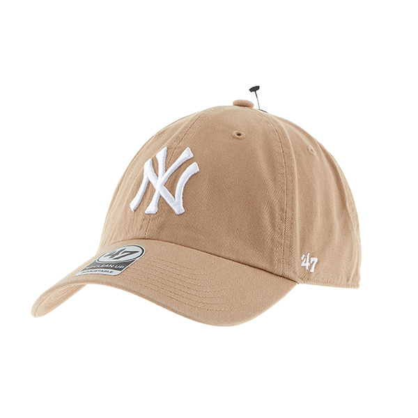 47브랜드 NY 뉴욕 양키스 빅 로고 볼캡 남녀공용 야구 모자 B-RGW17GWS-KHA
