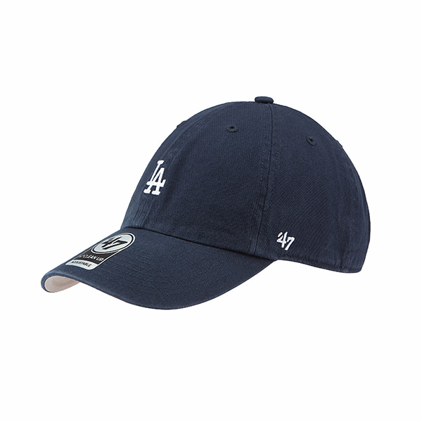 47브랜드 LA 다저스 스몰 로고 볼캡 남녀공용 야구 모자 B-BSRNR12GWS-NYC