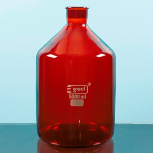 대용량 세구형 갈색 용액병 5L, 10L, 20L