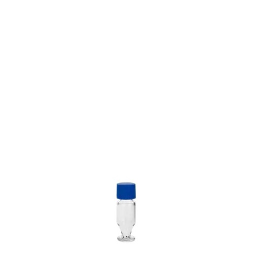 1.2 ml V형 투명 샘플 바이알 &amp; 스크류 캡