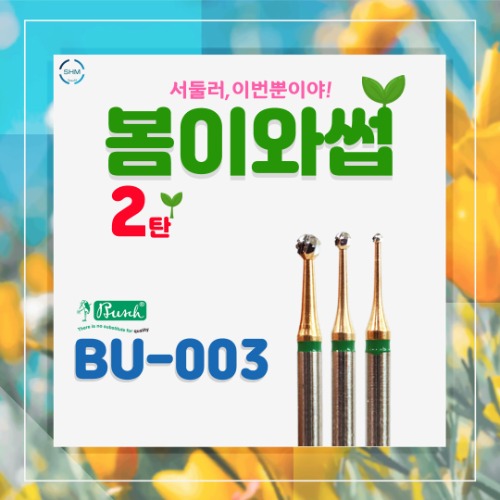 [할인행사] 세신비트 부쉬비트 BU-003 (BU003) 티눈비트