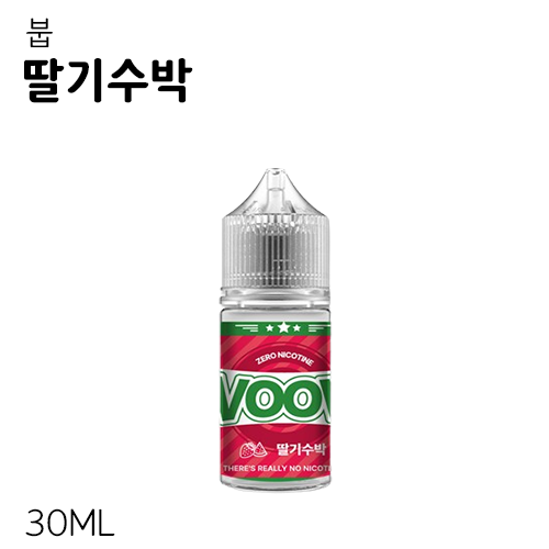 (무니코틴) 붑 딸기수박 입호흡액상 30ML