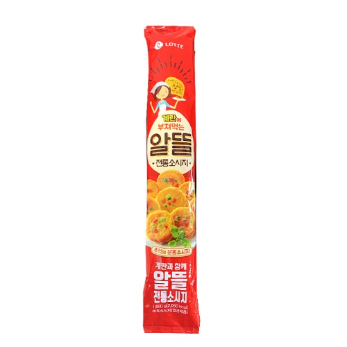 롯데 계란에 부쳐먹는 알뜰전통소시지1kg