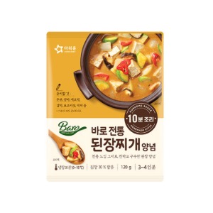 아워홈 바로 전통된장찌개양념 120gx12개