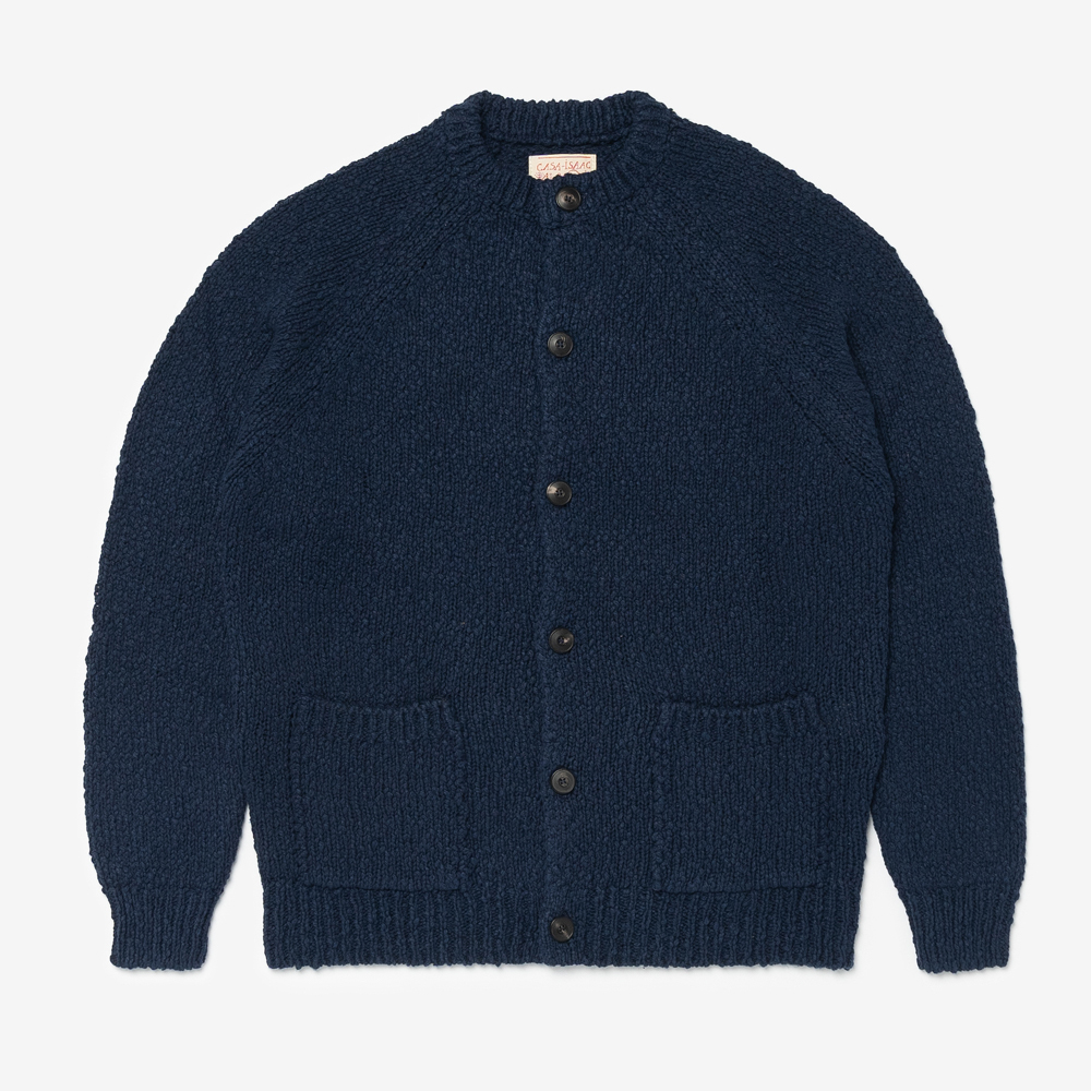 Casa Isaac - Vintage Cotton Cardigan (Navy)