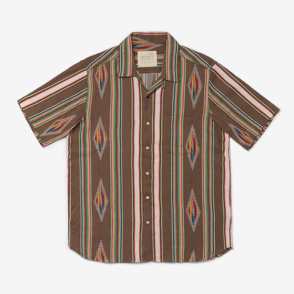 Kardo - LAMAR Regular Fit Camp Shirt (Jacquard)