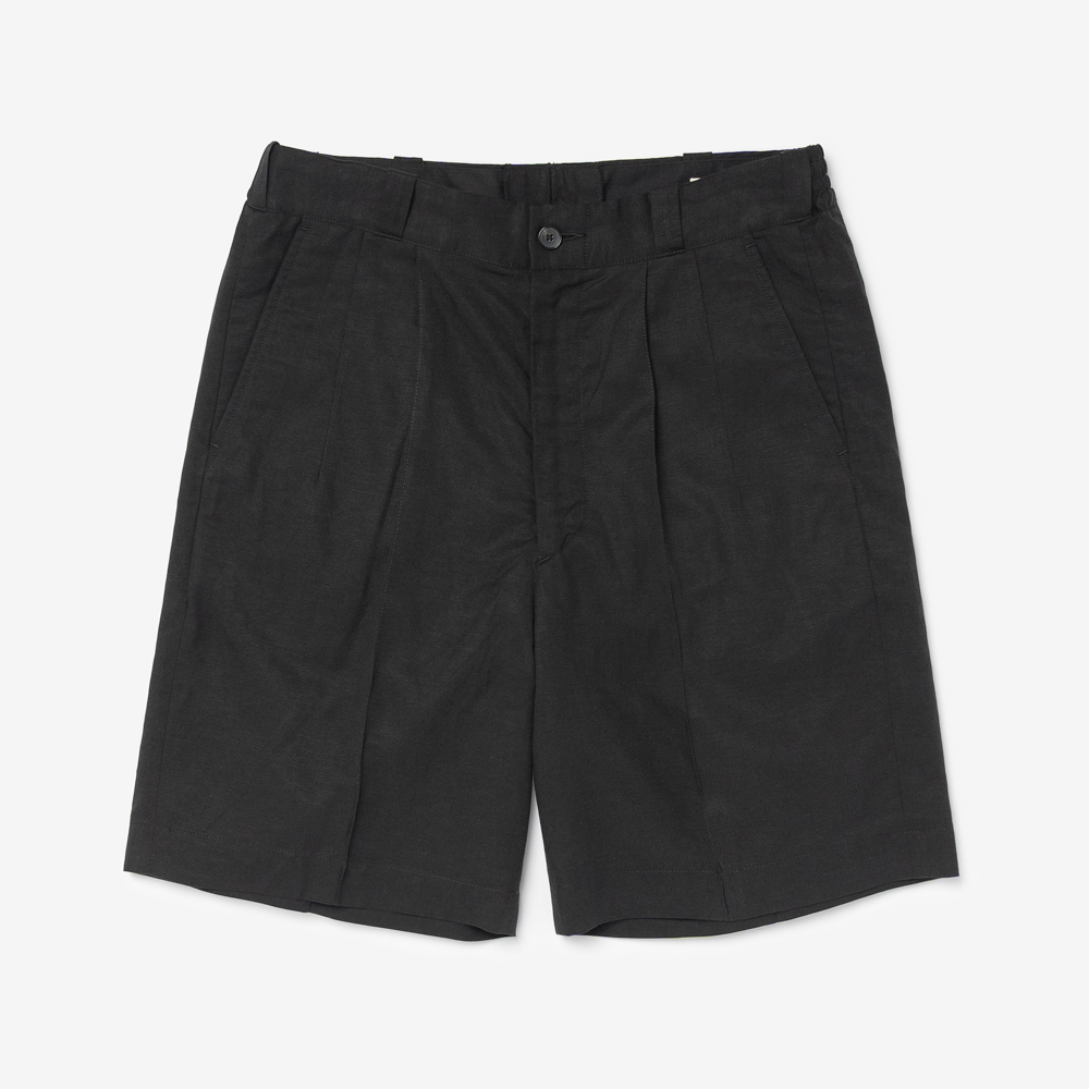 OLD JOE - FRONT TUCK ARMY SHORTS (BLACK)