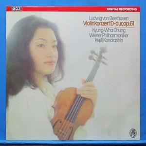 정경화, Beethoven violin concerto