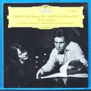 Argerich, Chopin/Liszt piano concertos