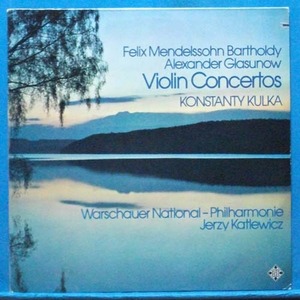 Kulka, Mendelssohn/Glazunov violin concertos