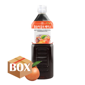 [희창] 자연생각 복숭아홍차 액상 980ml 1박스(15개)