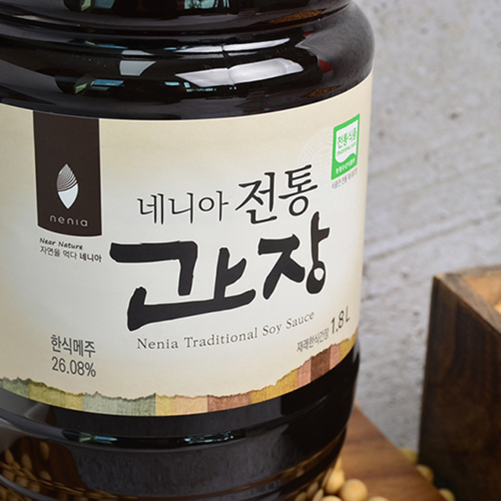 네니아 전통 간장 1.8L