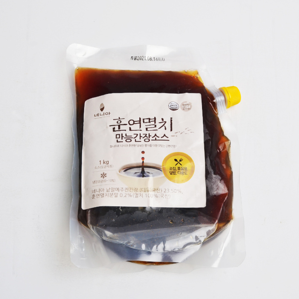 네니아 훈연멸치 만능간장소스 1kg