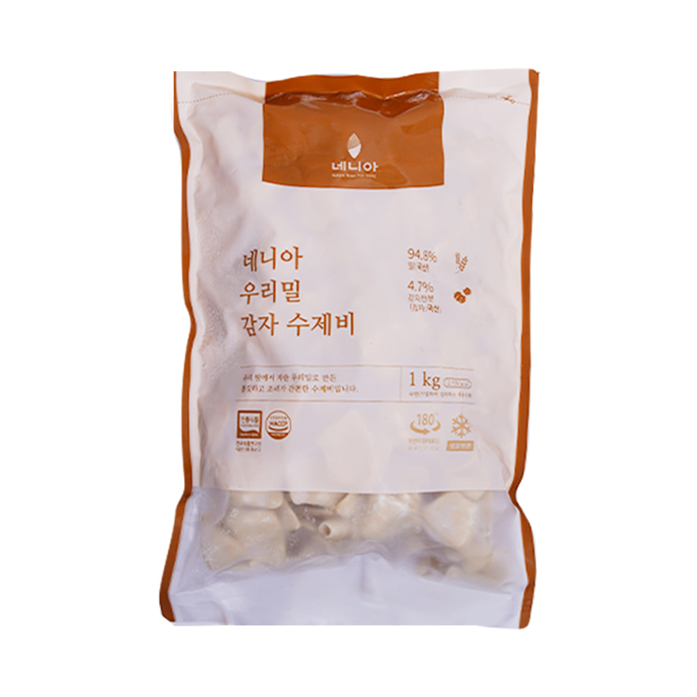 네니아 우리밀 감자 수제비 1kg