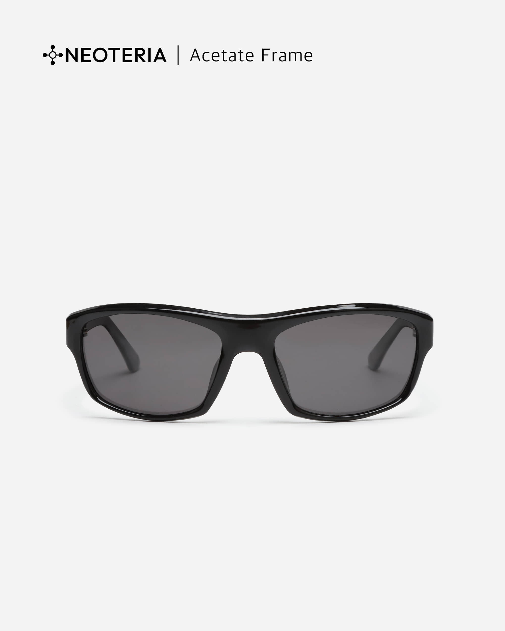 サングラス ETY BLACK [NEOTERIA] Amazon | ShadyVEU 楕円形フラットトップロックスタイル