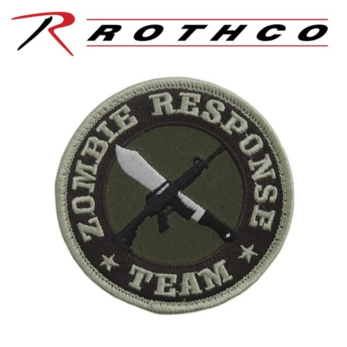 ROTHCO 로스코 택티컬 패치 ZOMBIE RESPONSE TEAM