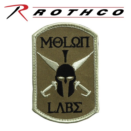 ROTHCO 로스코 택티컬 패치 MOLON LABE PATCH 와펜