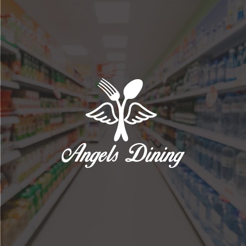 [심볼형 로고][식품판매]AngelsDining피알엔젤(PRangel)