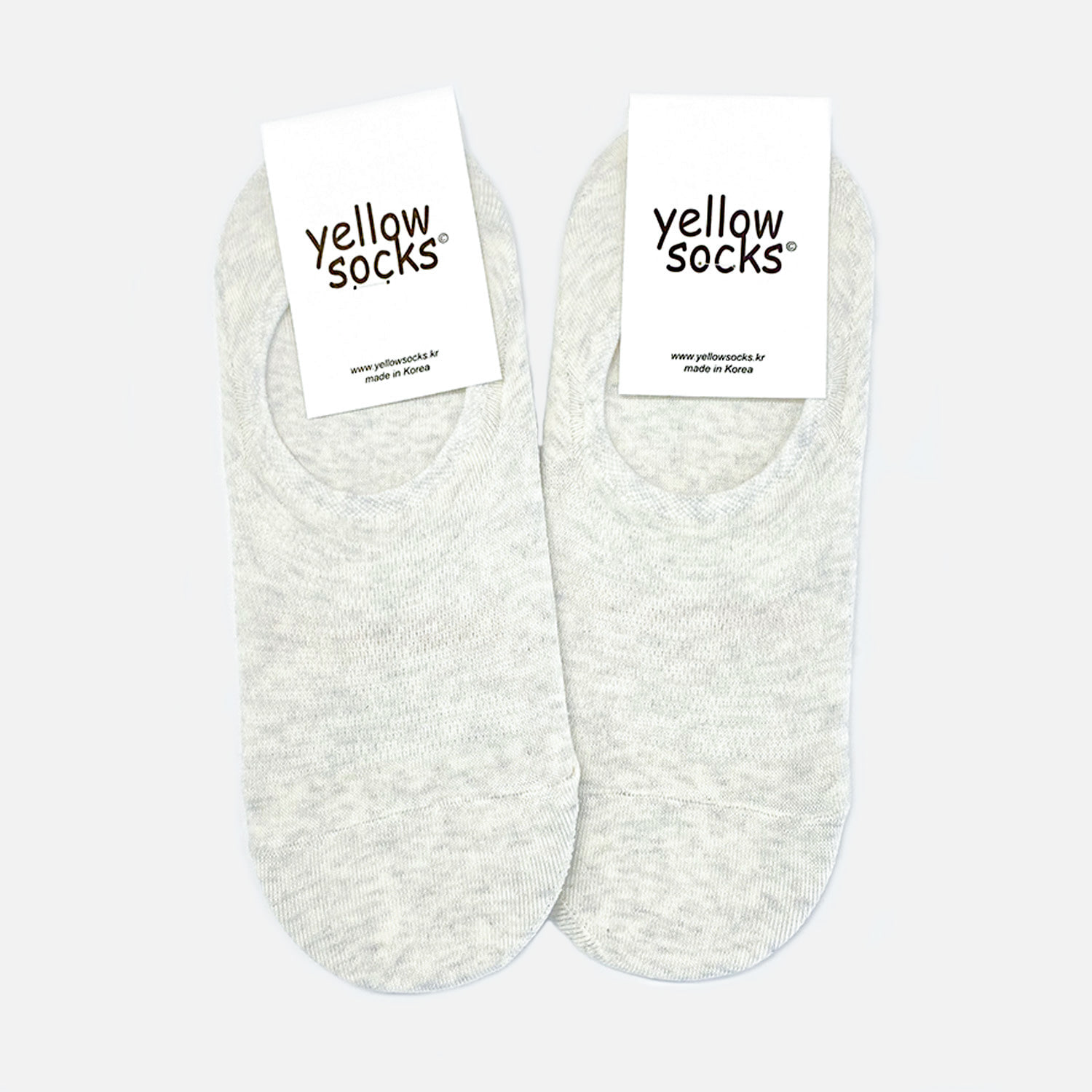 FAKE SOCKS BASIC MELANGE GRAY 페이크삭스 베이직 멜란지 그레이