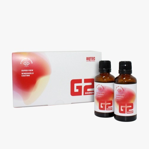 아큐텍 G2 유리발수코팅제 45ml*2개 [ 전문가용 ]