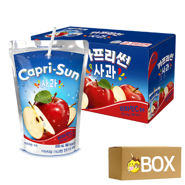 카프리썬 사과 200ml X 10개입 1곽