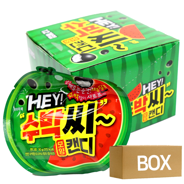 수박씨 모양 캔디 30g X 12봉 X 24곽 1박스