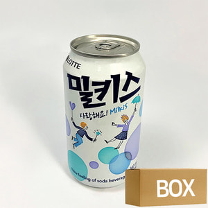 밀키스 캔 (뚱캔) 340ml X 24개입 1박스