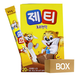 제티 초코렛맛 340g(20입) X 24곽 1박스