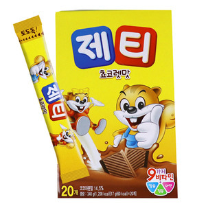 제티 초코렛맛 340g(20입) 1곽