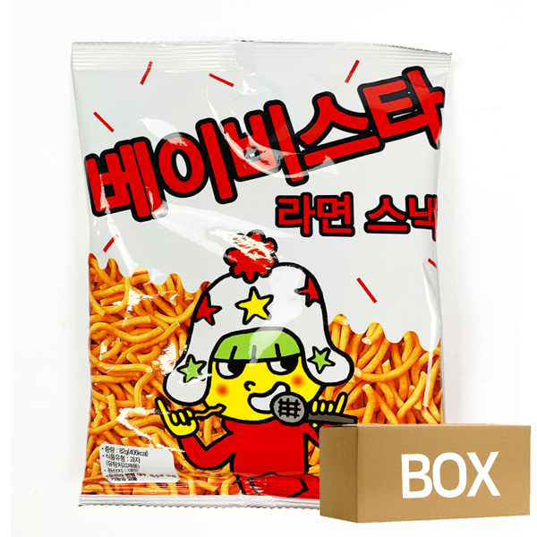 베이비스타 치킨맛 라멘 스낵 82g x 15봉 1박스