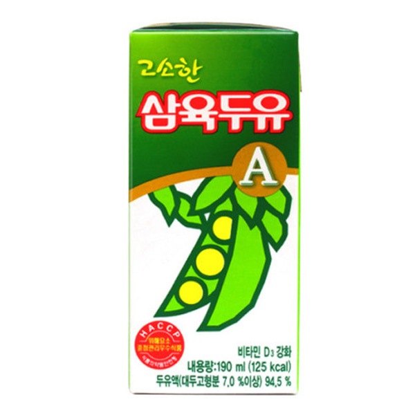 삼육 고소한 A 두유 190ml X 24개 1곽