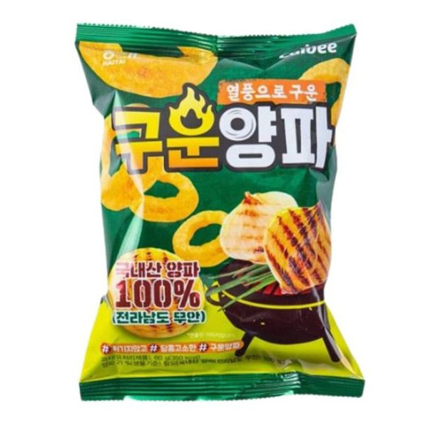 해태 구운양파 60g 1봉 / 어린이간식 회사간식