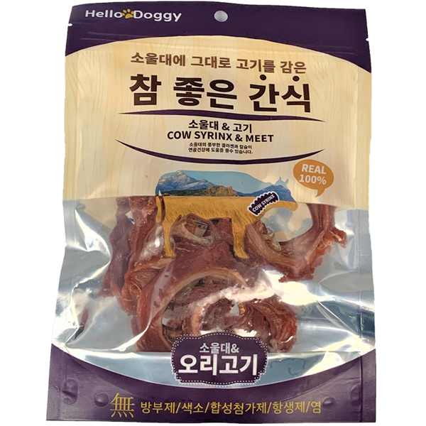 (강아지) 참좋은간식 소울대 앤 오리고기 80g