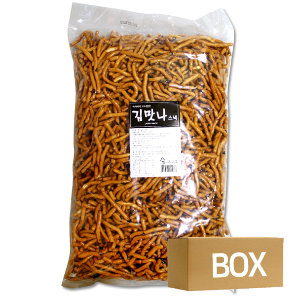 에코푸드 김맛 과자 1.1kg 4봉 1박스