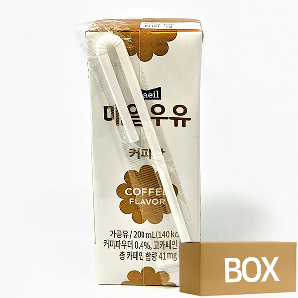 매일우유 커피맛 200ml X 24개입 1박스