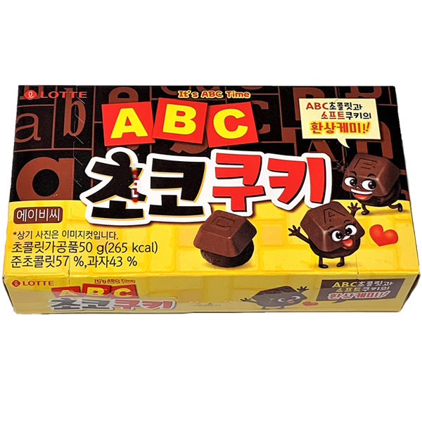 롯데 ABC초코쿠키 50g