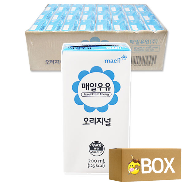 매일 멸균우유 오리지널 200ml X 24개입 1박스