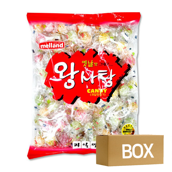 멜랜드 왕사탕 1kg 8봉 1박스