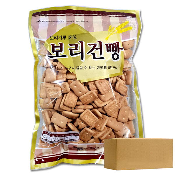 금풍제과 보리 건빵 500g x 12개입 1박스