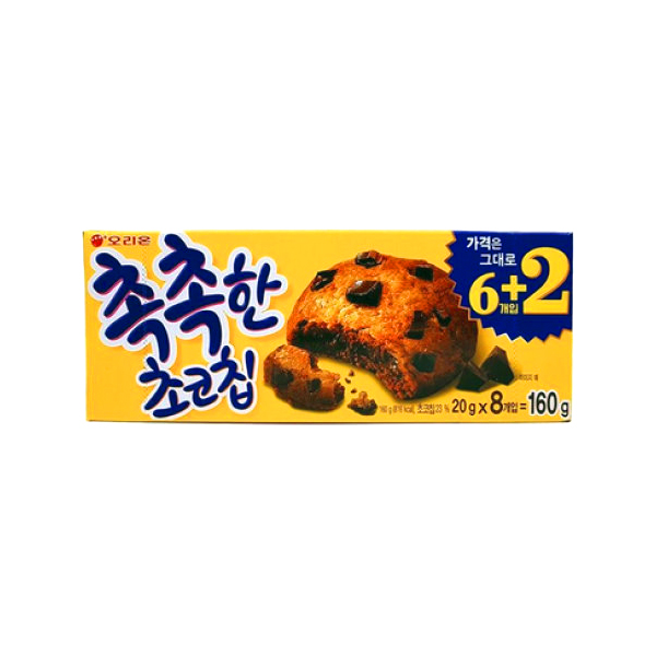 오리온 촉촉한 초코칩 160g 1개